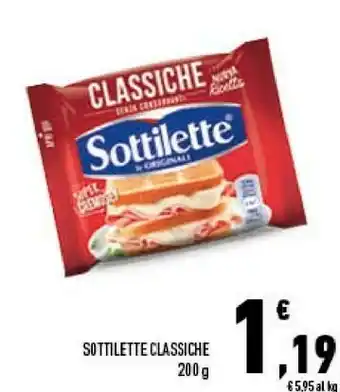 Conad City Mondelez - sottilette le originali classiche 200 g(ml) offerta