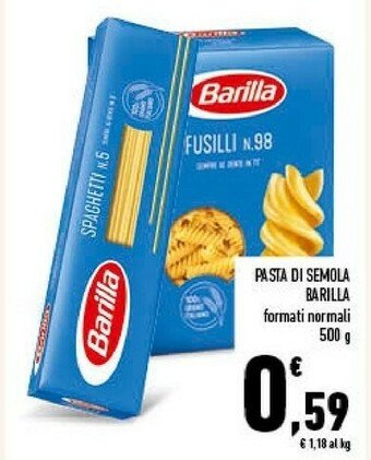 Fusilli n°98 500 g(ml)