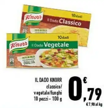 Conad City Knorr - dado vegetale 100 g(ml) offerta