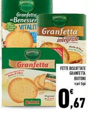 Conad City Granfetta integrale offerta