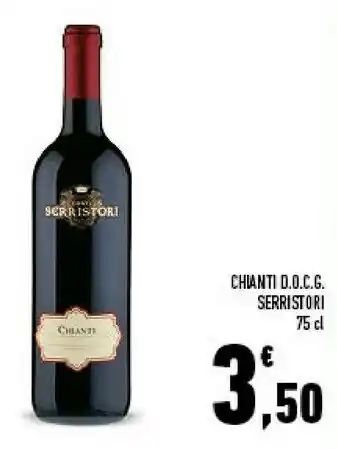 Conad City Serristori chianti docg offerta