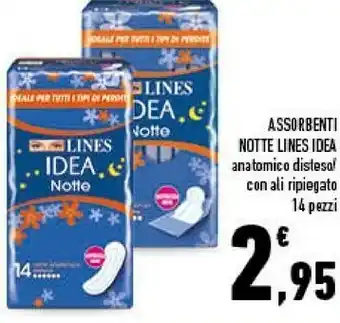 Conad City Assorbenti notte idea offerta