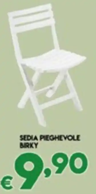 Il Centesimo SEDIA PIEGHEVOLE BIRKY offerta