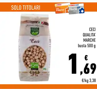 Conad Ceci Qualità Marche 500g offerta