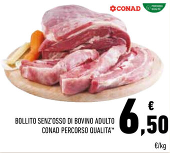 Conad Bollito Senz'Osso di Bovino Adulto Conad Percorso Qualità offerta