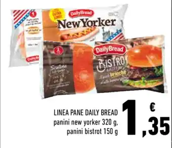 Conad Linea Pane Daily Bread 320g, 150g offerta