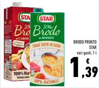 Conad Star Brodo Pronto 1l offerta