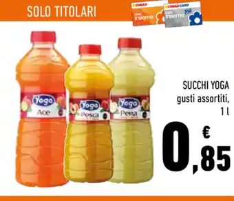 Conad Yoga Succhi 1l offerta