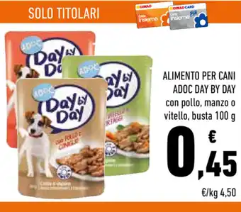 Alimento per Cani ADOC Day by Day 100g