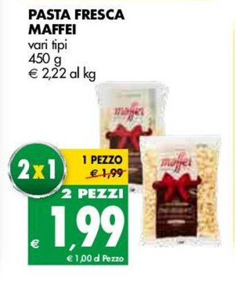 Tigros Maffei Pasta Fresca 450g offerta