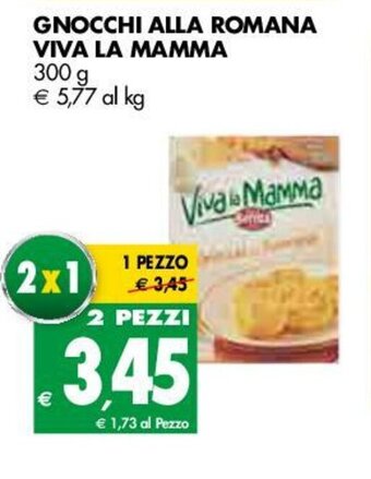 Tigros Viva La Mamma Gnocchi Alla Romana 300g offerta