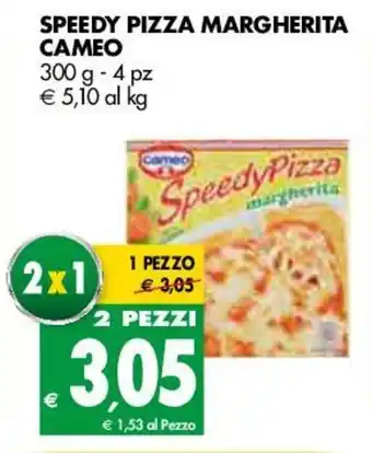 Tigros Cameo Speedy Pizza Margherita offerta