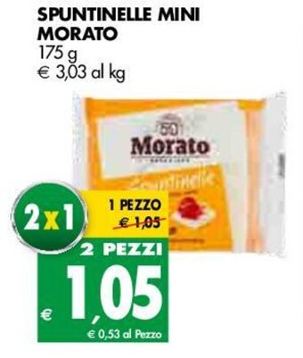Tigros Morato Spuntinelle Mini 175g offerta