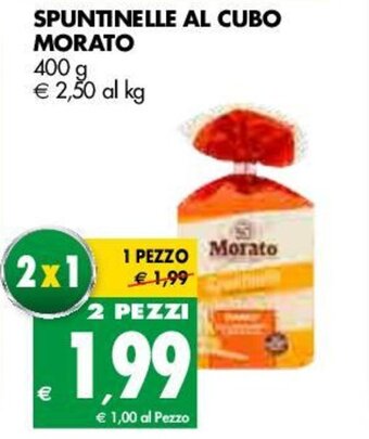 Tigros Morato Spuntinelle Al Cubo 400g offerta