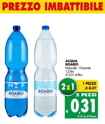 Tigros Boario Acqua 1,5 litri offerta