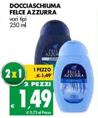 Tigros Felce Azzurra Docciaschiuma 250ml offerta