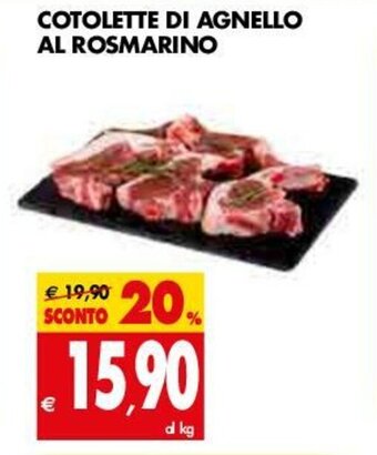 Tigros Cotolette di Agnello Al Rosmarino offerta