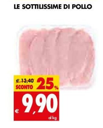 Tigros Le Sottilissime di Pollo offerta