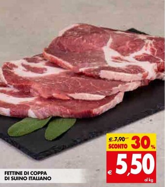 Tigros Fettine di Coppa di Suino Italiano offerta