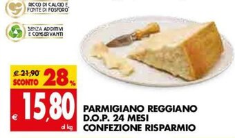 Tigros Parmigiano Reggiano D.O.P. 24 Mesi confezione risparmio offerta