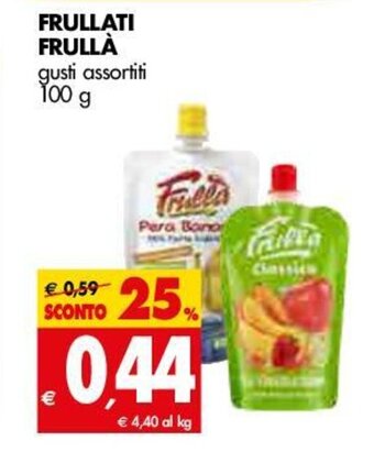 Tigros Frullà Frullati 100g offerta