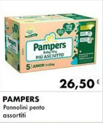 Iper Tosano PAMPERS Pannolini penta assortiti offerta