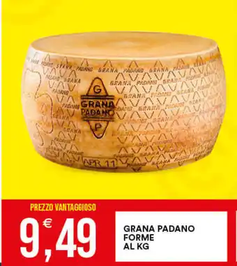 Vantaggio Cash&Carry GRANA PADANO FORME offerta