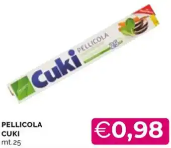 Mercatò PELLICOLA CUKI mt.25 offerta