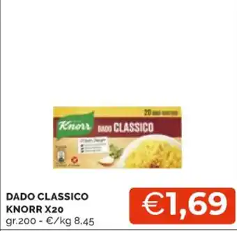 Mercatò DADO CLASSICO KNORR X20 gr.200 offerta