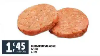 Deco Superfreddo BURGER DI SALMONE G 100 offerta