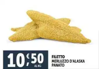 Deco Superfreddo FILETTO MERLUZZO D'ALASKA PANATO offerta