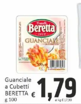 Paghi Poco Guanciale a Cubetti BERETTA g 100 offerta