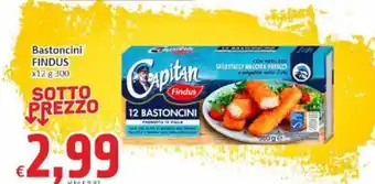 Paghi Poco Bastoncini FINDUS x12 g 300 offerta