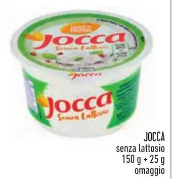 Conad JOCCA senza lattosio 150 g +25 g omaggio offerta