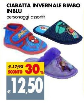 Tigros Ciabatta Invernale Bimbo Inblu offerta