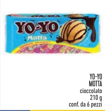 Conad YO-YO MOTTA cioccolato 210 g conf. da 6 pezzi offerta