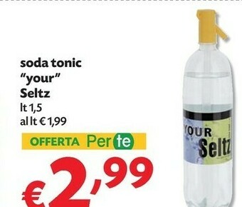 Pam Seltz soda tonic your offerta