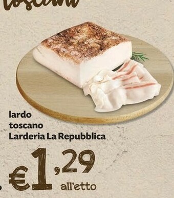 Larderia la repubblica lardo toscano