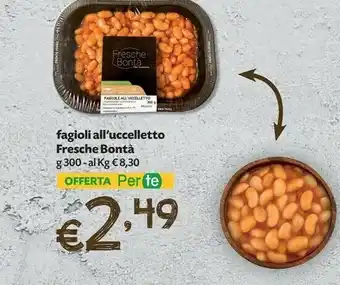 Pam Fresche bontà fagioli all'uccelletto offerta