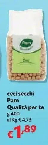 Pam Pam ceci secchi offerta