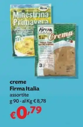 Pam Firma italia - crema agli asparagi 90 g(ml) offerta
