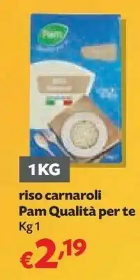 Pam Pam & panorama - riso carnaroli offerta