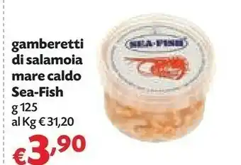 Pam Gamberetti di salamoia mare caldo offerta