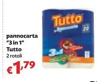 Tutto pannocarta 3 in 1