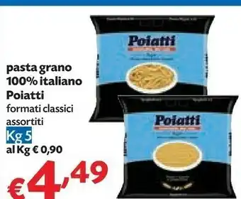 Pam Pasta grano 100% italiano offerta