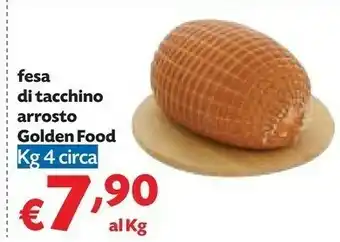 Pam Fesa di tacchino arrosto golden food offerta