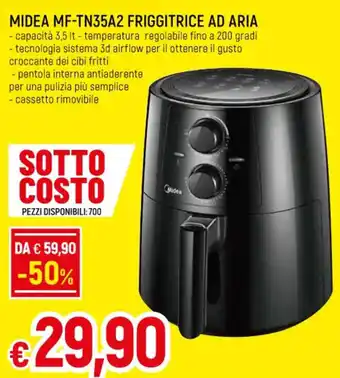 Famila MIDEA MF-TN35A2 FRIGGITRICE AD ARIA offerta