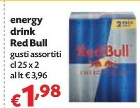 Pam Red bull - red bull energy drink offerta