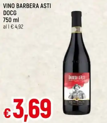 Famila VINO BARBERA ASTI DOCG 750 ml offerta