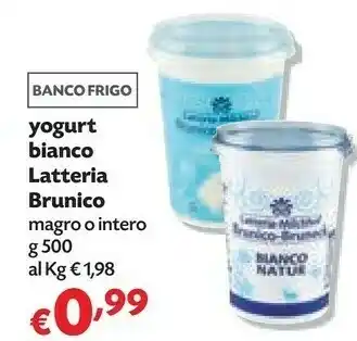 Panorama Latteria brunico - yogurt bianco magro 500 g(ml) offerta